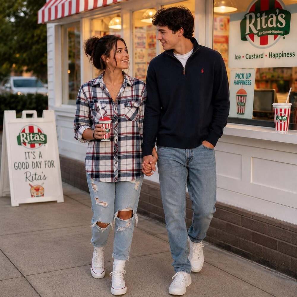 Passport Plaid Button-Down Shirt Small Red Blue White Flap Pockets